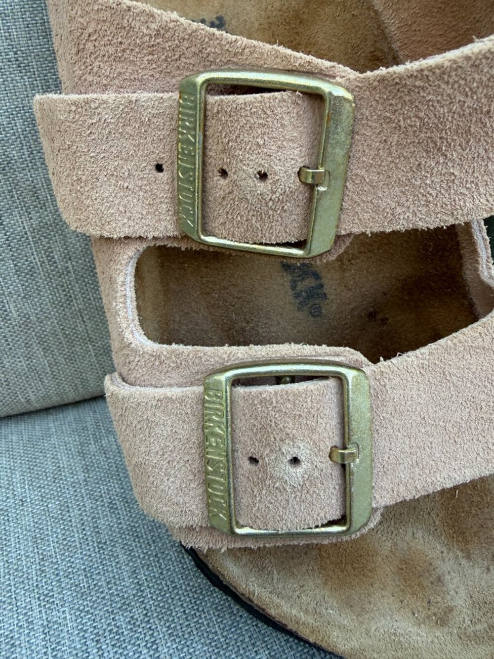 Womens Birkenstock Arizona Slide Sandal - Light Rose. Women's Size 39 - Picture 5 of 14